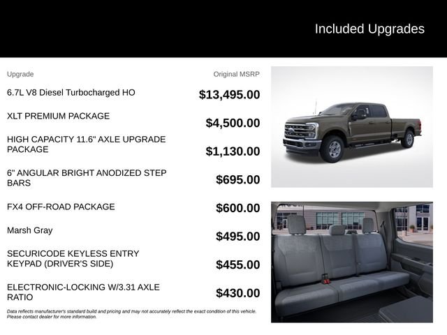 New 2026 Marsh Gray Ford F-250® XLT image 5