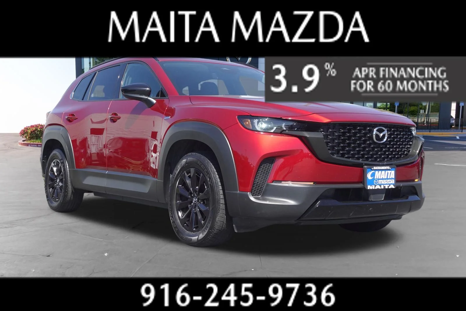 Certified Used 2025 Soul Red Crystal Metallic Mazda Premium image 1