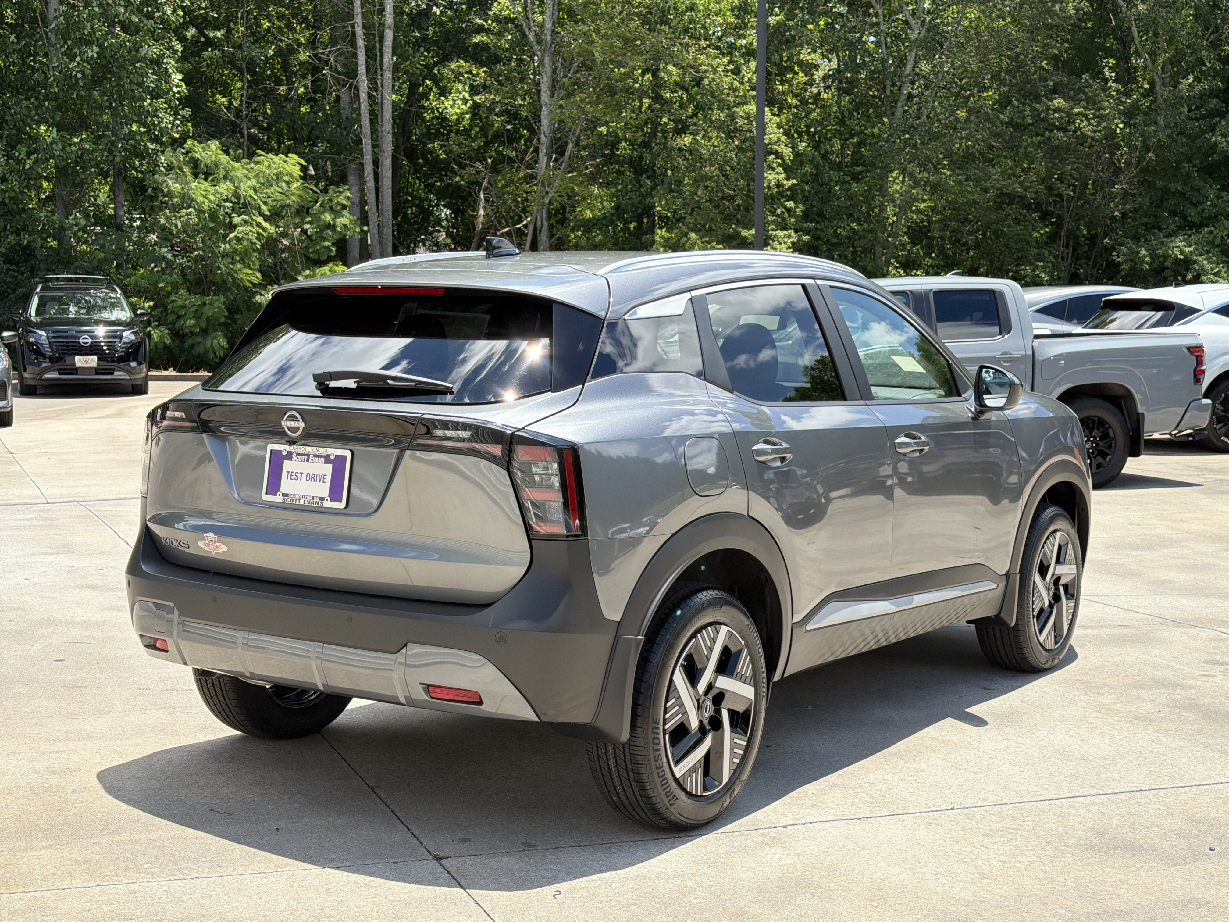 New 2026 Gun Metallic Nissan SV image 8
