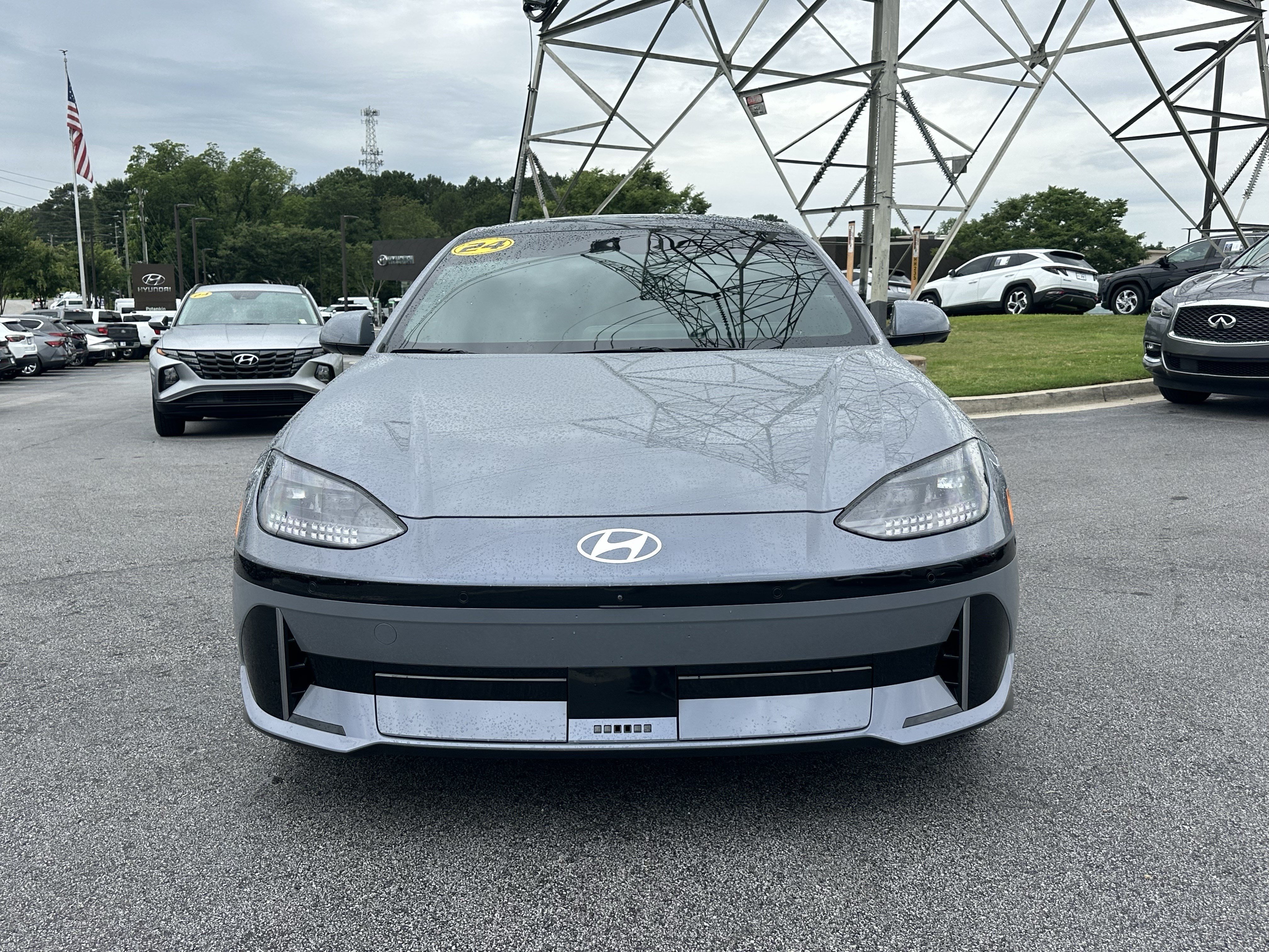 Used 2024 Hyundai IONIQ 6 Limited with VIN KMHM54AA8RA074075 for sale in Lilburn, GA