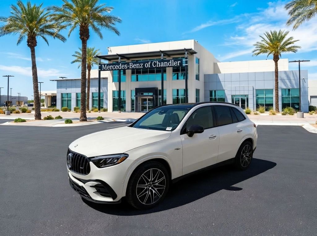 New 2026 Polar White Mercedes-Benz GLC 43 AMG® image 1
