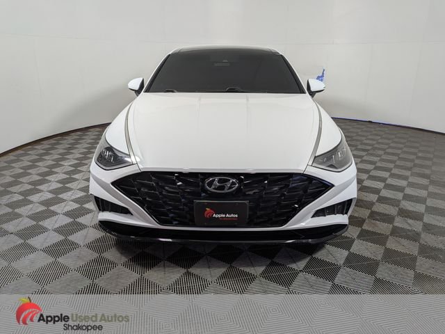 Used 2023 Hyundai Sonata SEL with VIN KMHL14JA8PA285393 for sale in Shakopee, Minnesota
