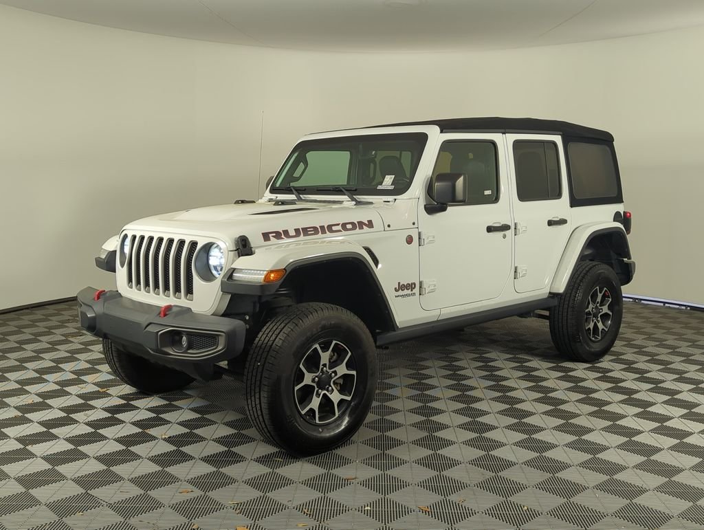 Used 2019 White Jeep Unlimited Rubicon image 8