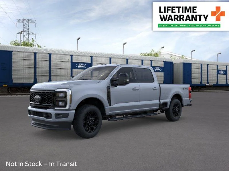 New 2026 Glacier Gray Metallic Tri-Coat Ford LARIAT image 1
