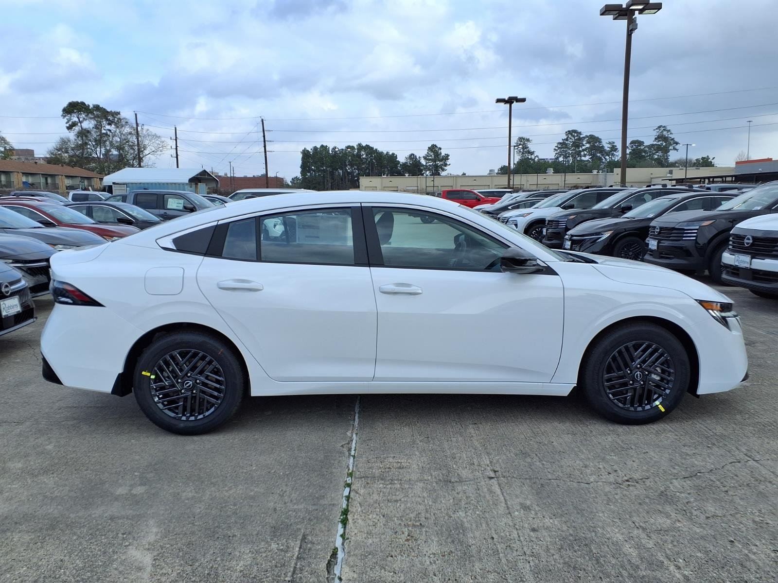 2026 Nissan Sentra SV White at Robbins Nissan