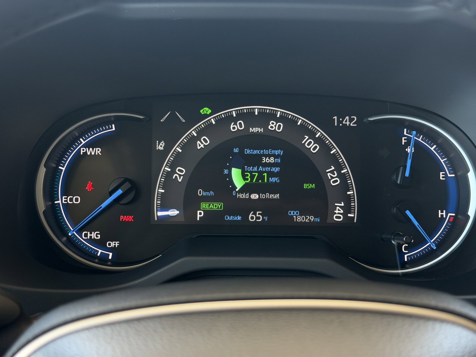 Certified Used 2025 Ruby Flare Pearl Toyota Hybrid XLE Premium image 14