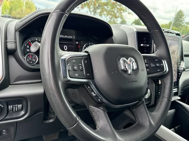 Used 2025 Diamond Black Crystal Pearlcoat Ram Laramie image 14
