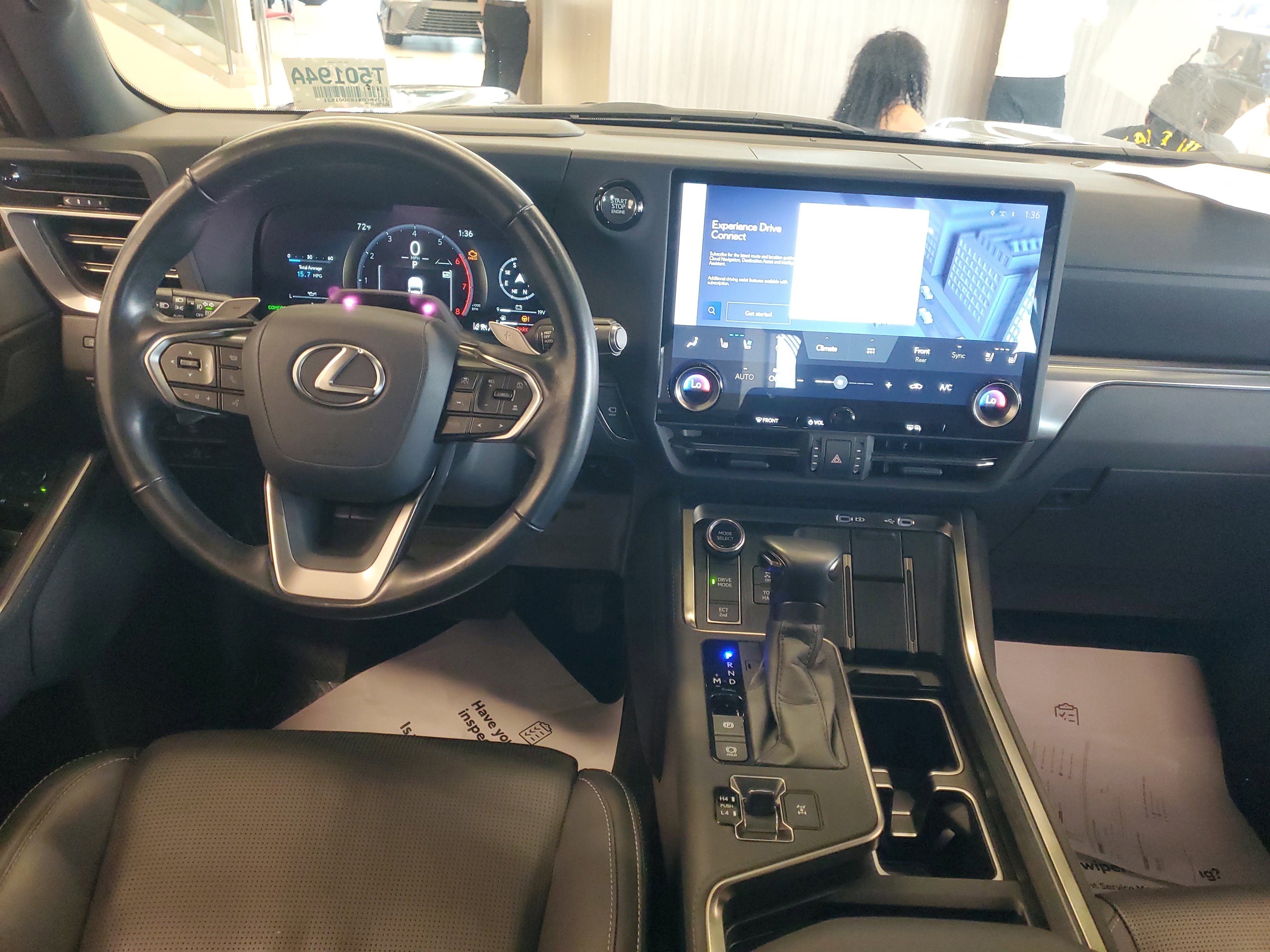 Used 2024 Gray Pearl Lexus GX 550 Luxury image 11