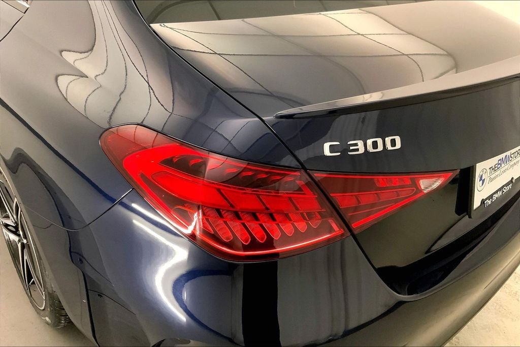 Used 2023 Lunar Blue Metallic Mercedes-Benz C 300 image 28