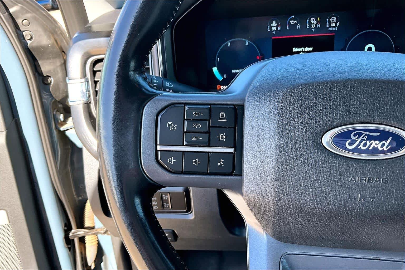 Used 2023 Azure Gray Metallic Tri-Coat Ford LARIAT image 22