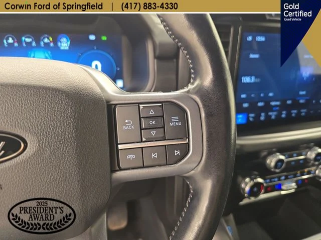 Certified Used 2024 Agate Black Metallic Ford Lariat image 34