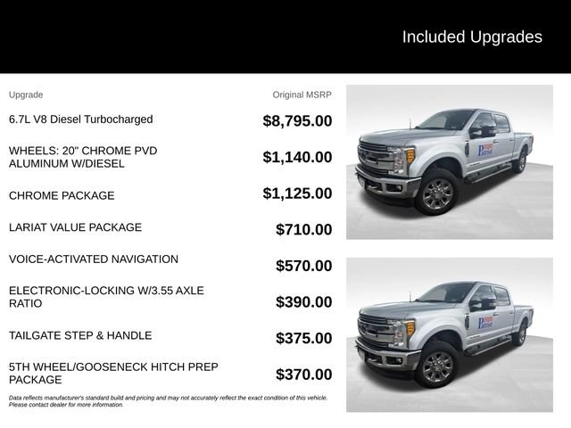 Used 2017 Silver Ford Lariat image 5