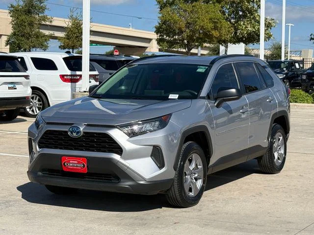 Certified Used 2022 SILVER SKY METALLIC Toyota Hybrid LE image 9