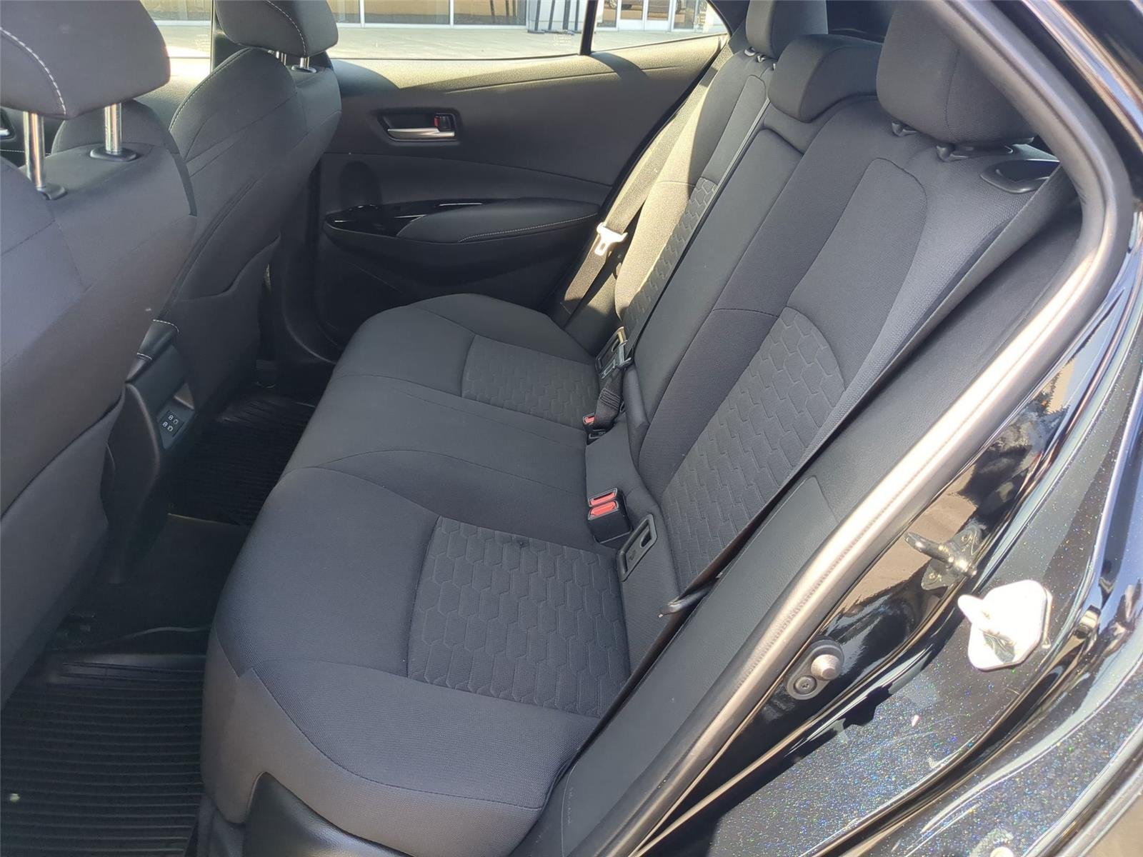 Used 2025 Midnight Black Metallic Toyota SE image 27