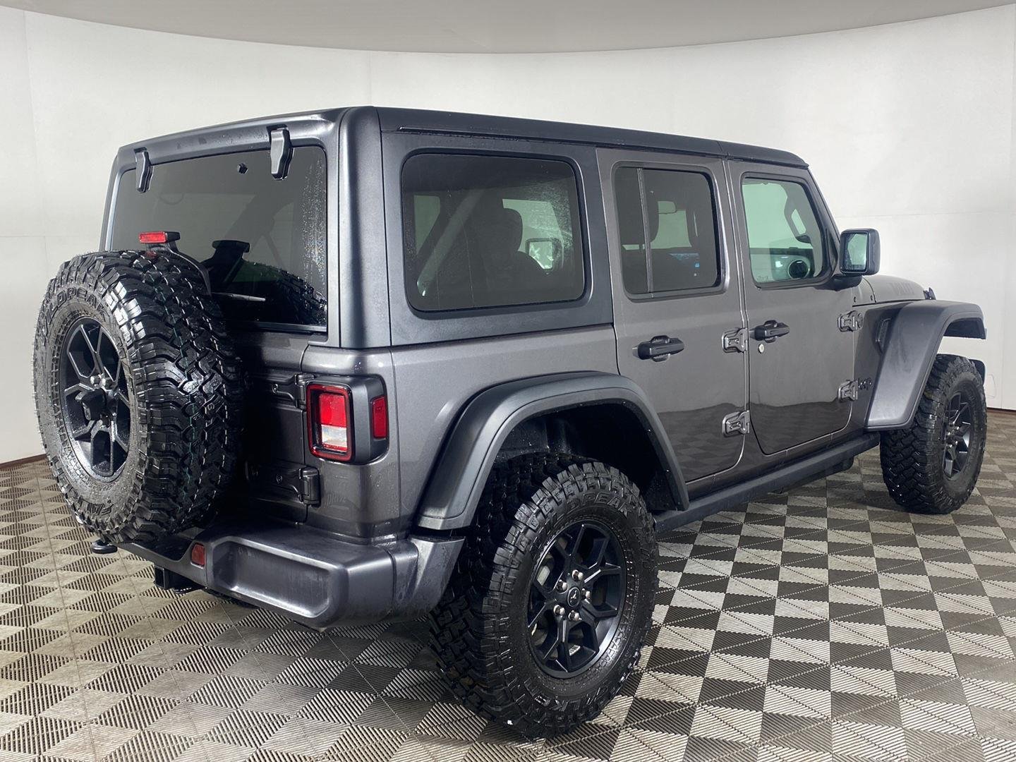 Used 2026 Granite Crystal Metallic Clear Jeep 4-Door Willys 4x4 image 19