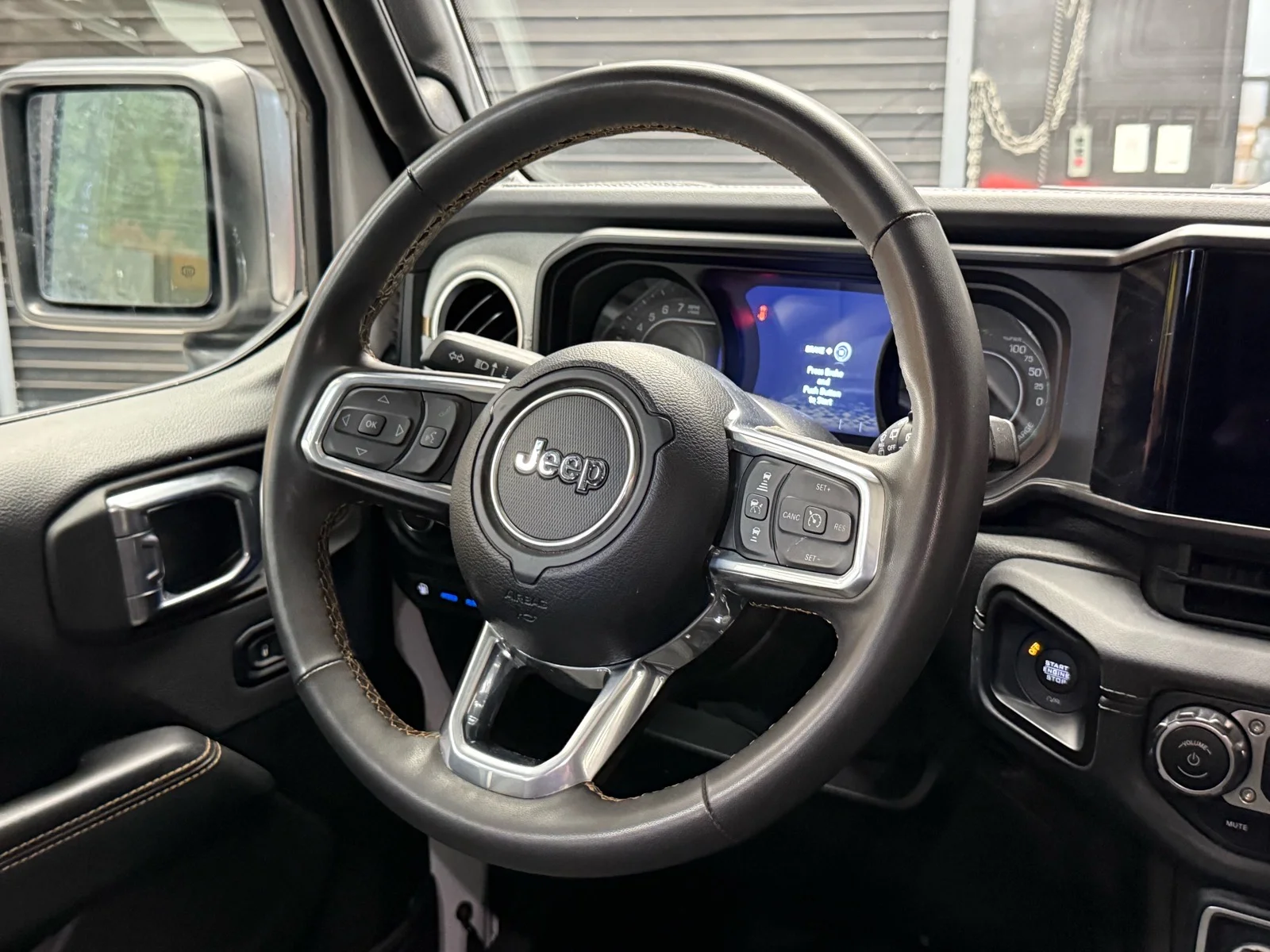 Used 2024 Bright White Clear Coat (pw7) Jeep Sahara 4xe image 11