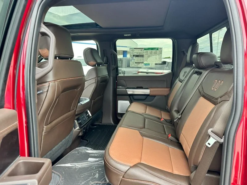 New 2026 Ruby Red Metallic Tinted Clearcoat Ford King Ranch 4WD SuperCrew 5.5