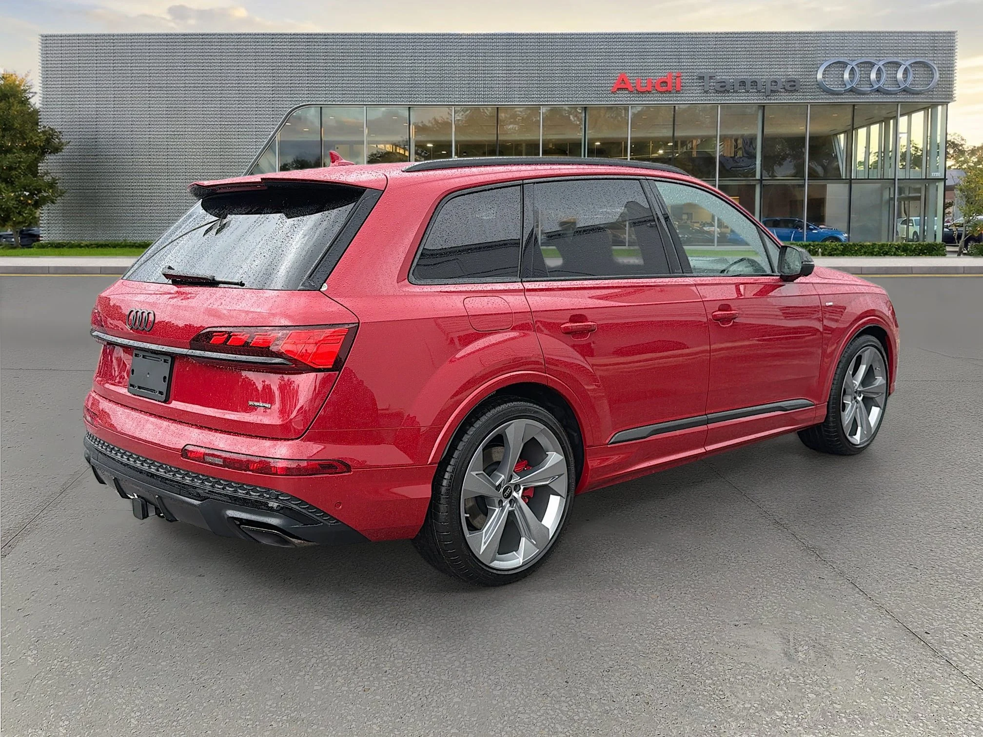 New 2026 Chili Red Metallic Audi S line Prestige image 3