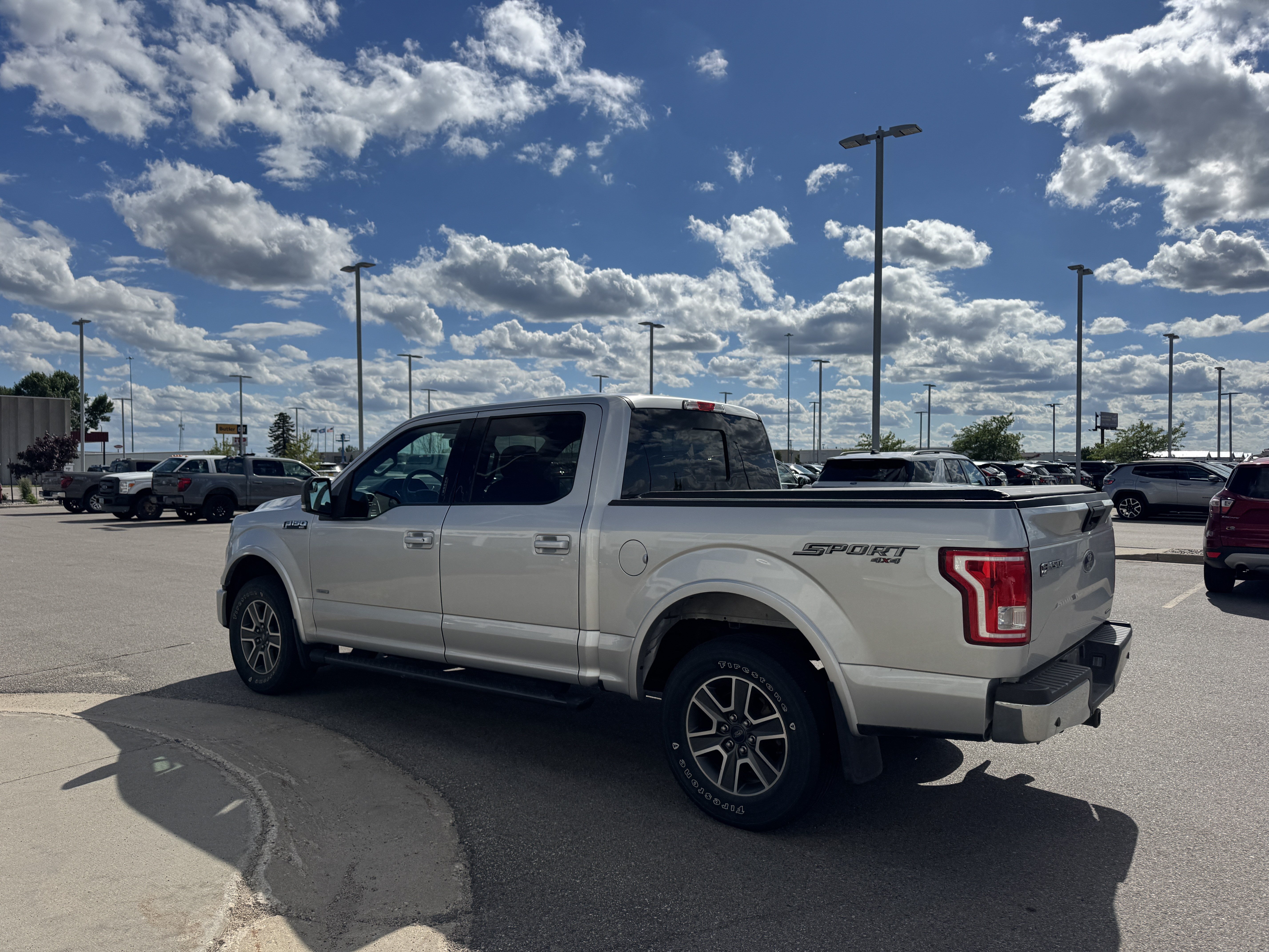 Used 2015 Ingot Silver Metallic Ford XLT image 4