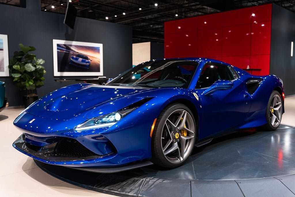 Certified Used 2021 Blu Elettrico Ferrari Base image 58