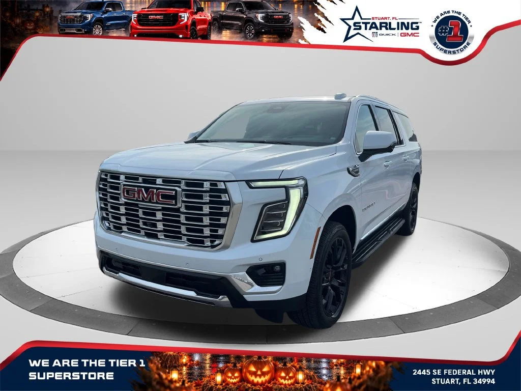 New 2026 Glacier White Tricoat GMC Denali image 1