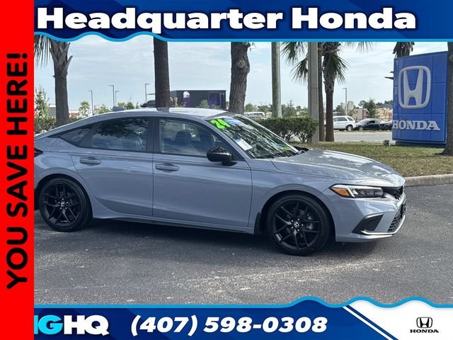 Certified Used 2024 Sonic Gray Pearl Honda 2.0L SPORT image 1