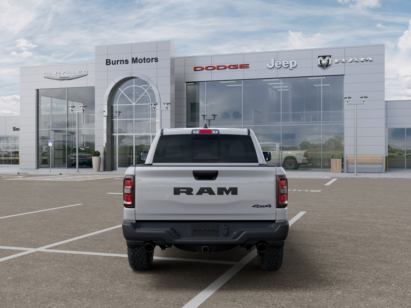 New 2026 Bright White Clear-Coat Exterior Paint RAM Warlock image 33