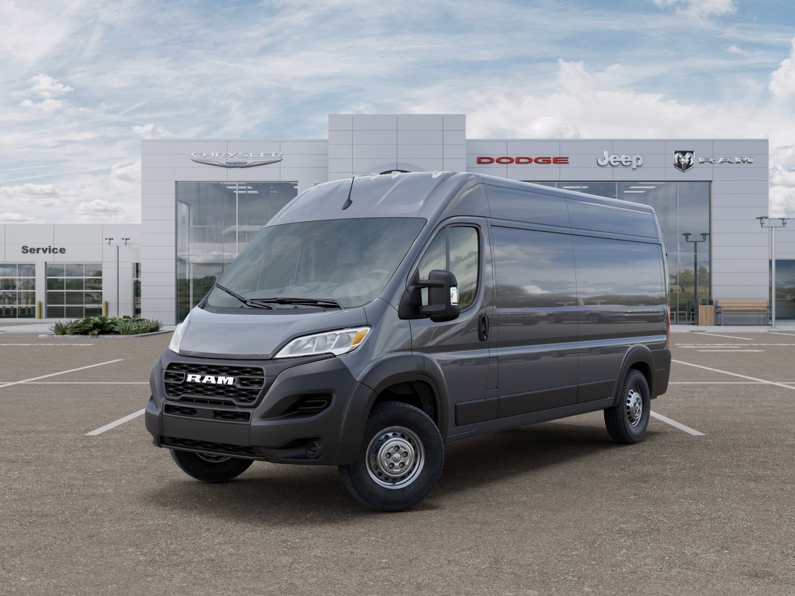 New 2026 Ceramic Gray Clearcoat RAM Tradesman image 16