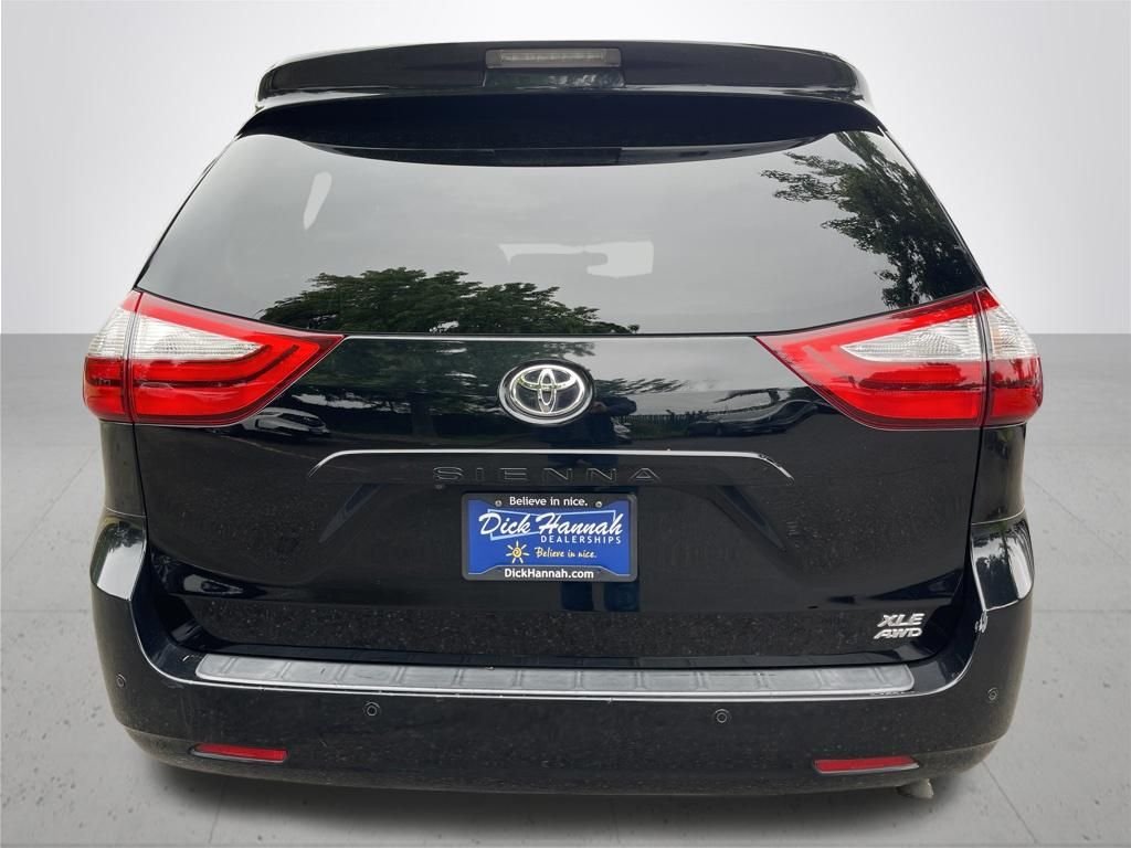 Used 2017 Midnight Black Metallic Toyota XLE image 6
