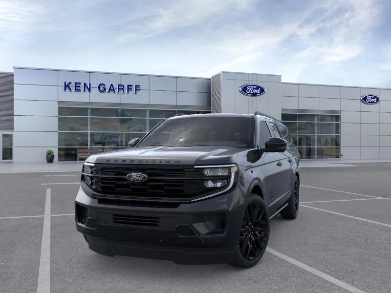New 2026 Agate Black Metallic Ford Platinum image 2