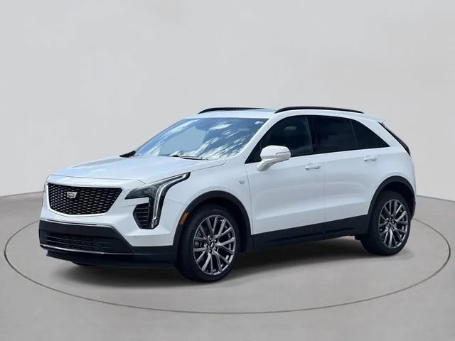 Used 2019 CRYSTAL WHITE TRICOAT Cadillac AWD Sport image 1