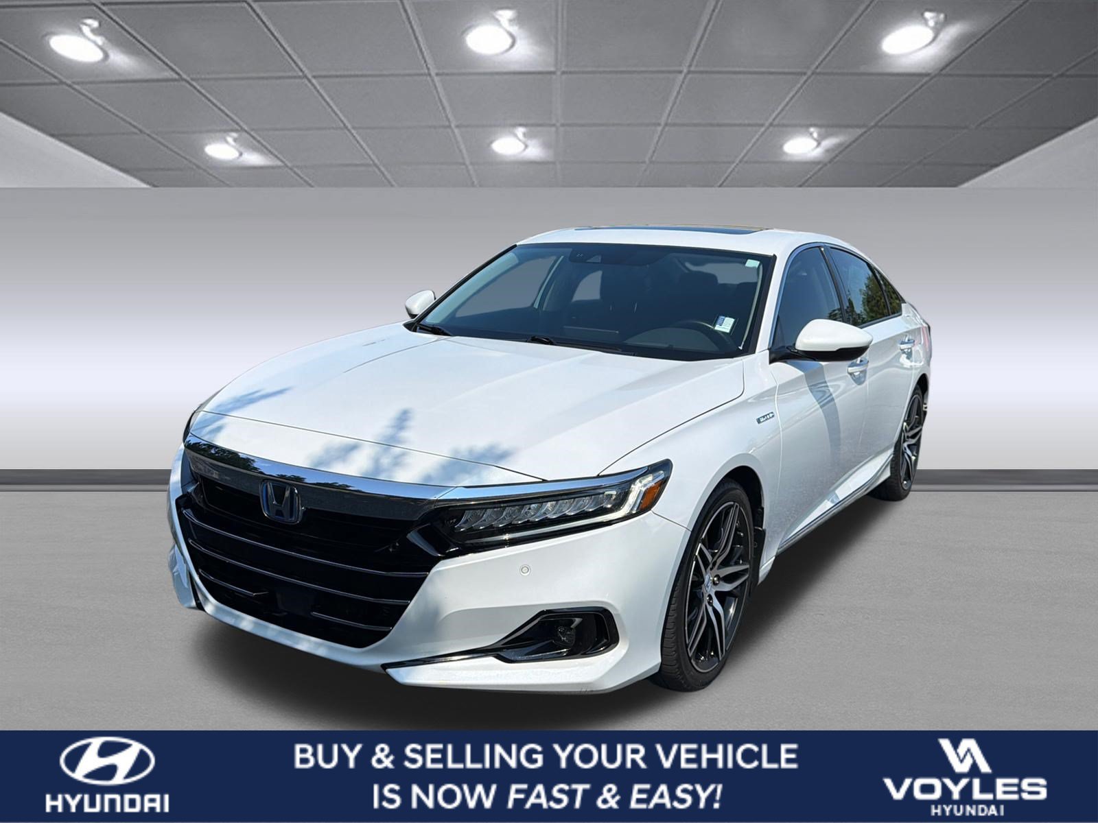 Used 2021 Platinum White Pearl Honda Touring image 1
