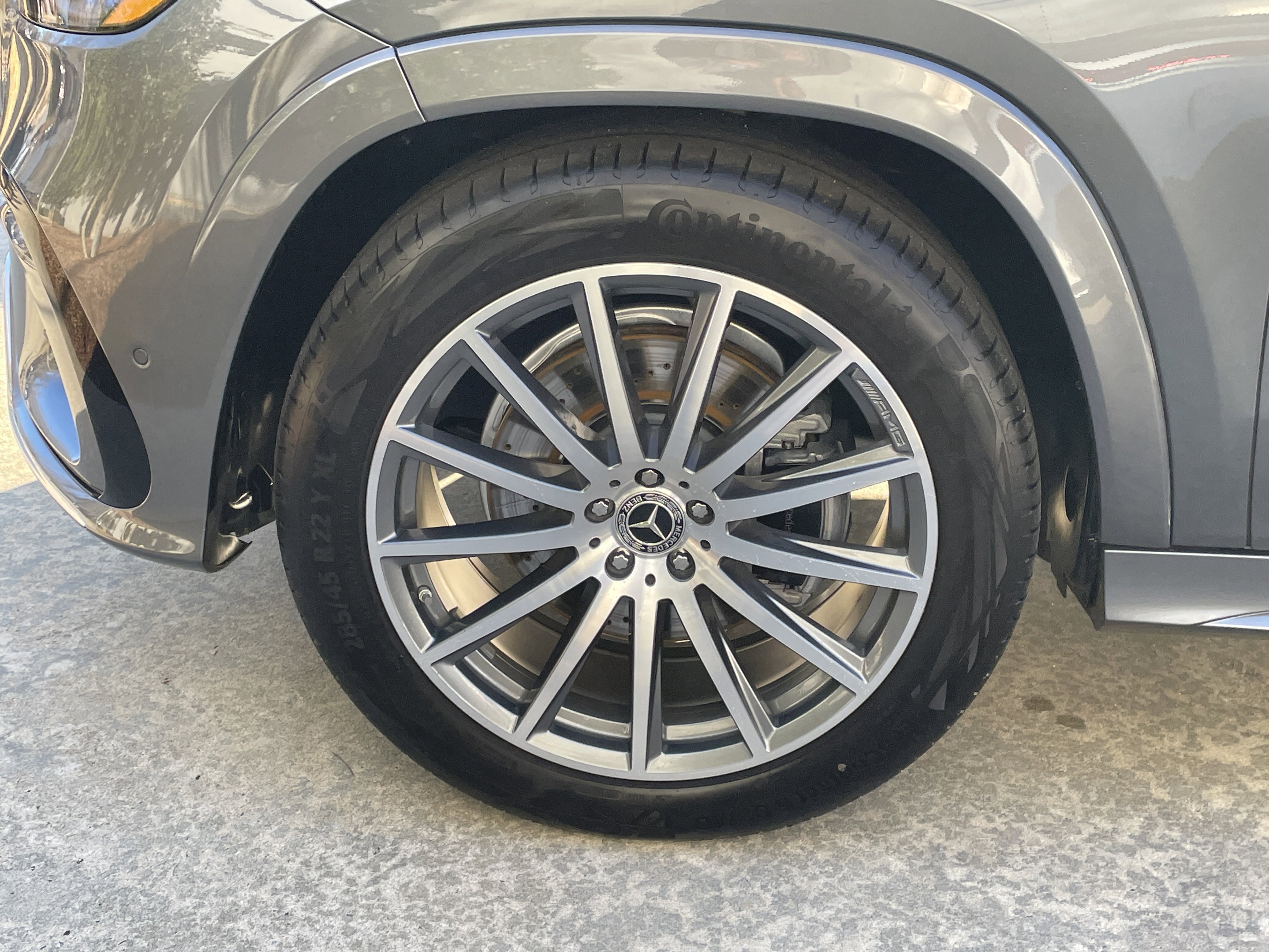 Certified Used 2025 Selenite Grey Metallic Mercedes-Benz GLS 450 4MATIC® SUV image 17