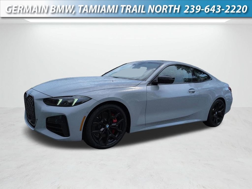New 2026 Brooklyn Grey Metallic BMW 430i image 1
