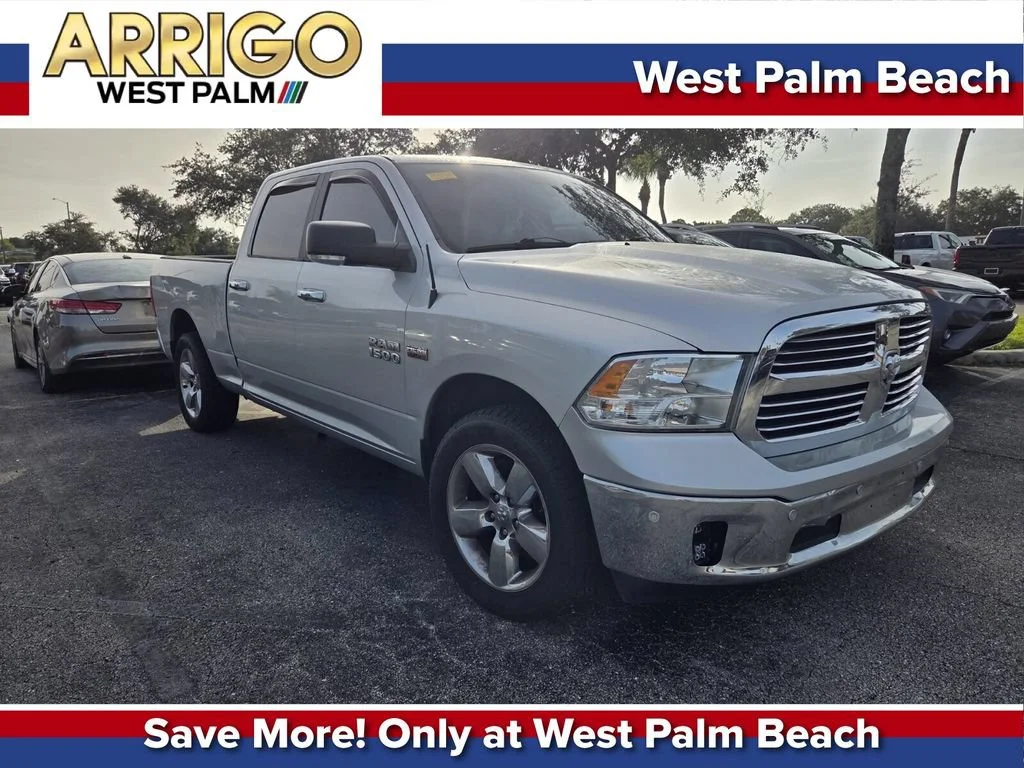 Used 2017 Bright Silver Metallic Clearcoat Ram Big Horn image 1