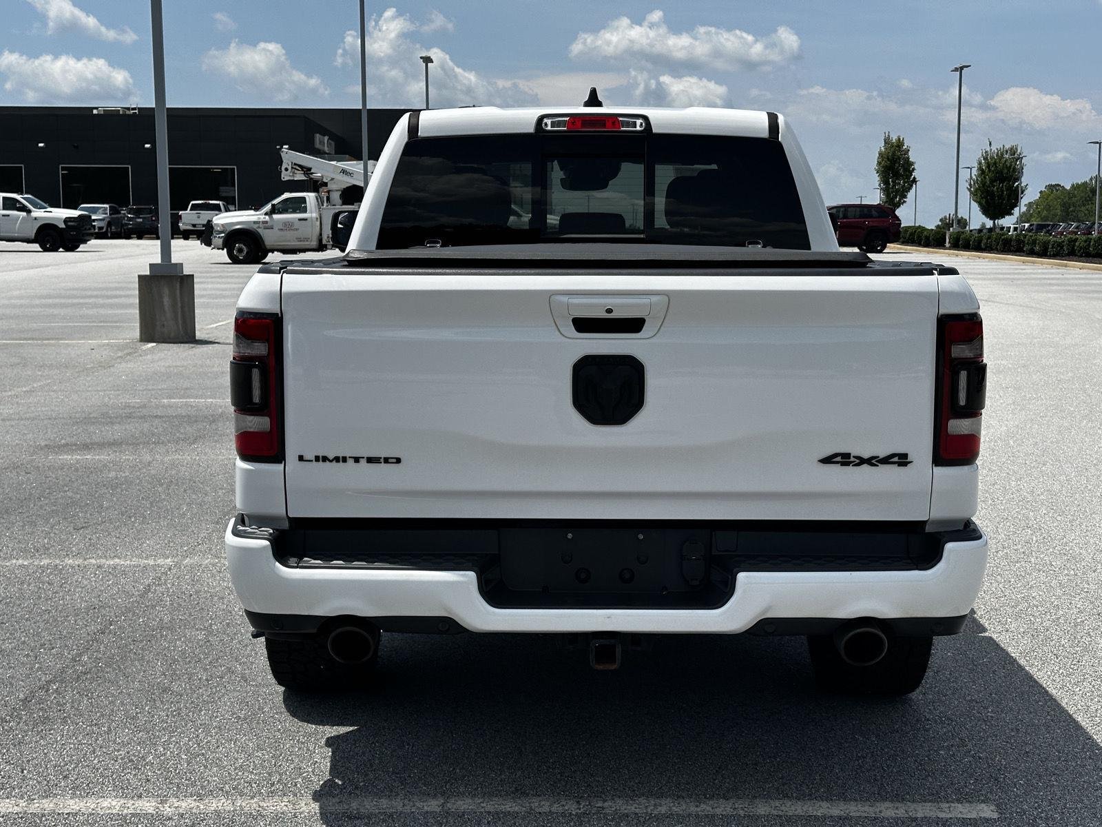 Used 2022 Bright White Clearcoat Ram Limited image 7