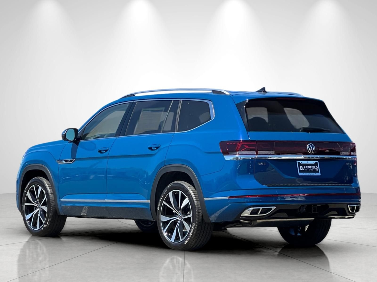 New 2026 Mountain  Lake Blue Metallic Volkswagen SEL Premium R-Line image 3