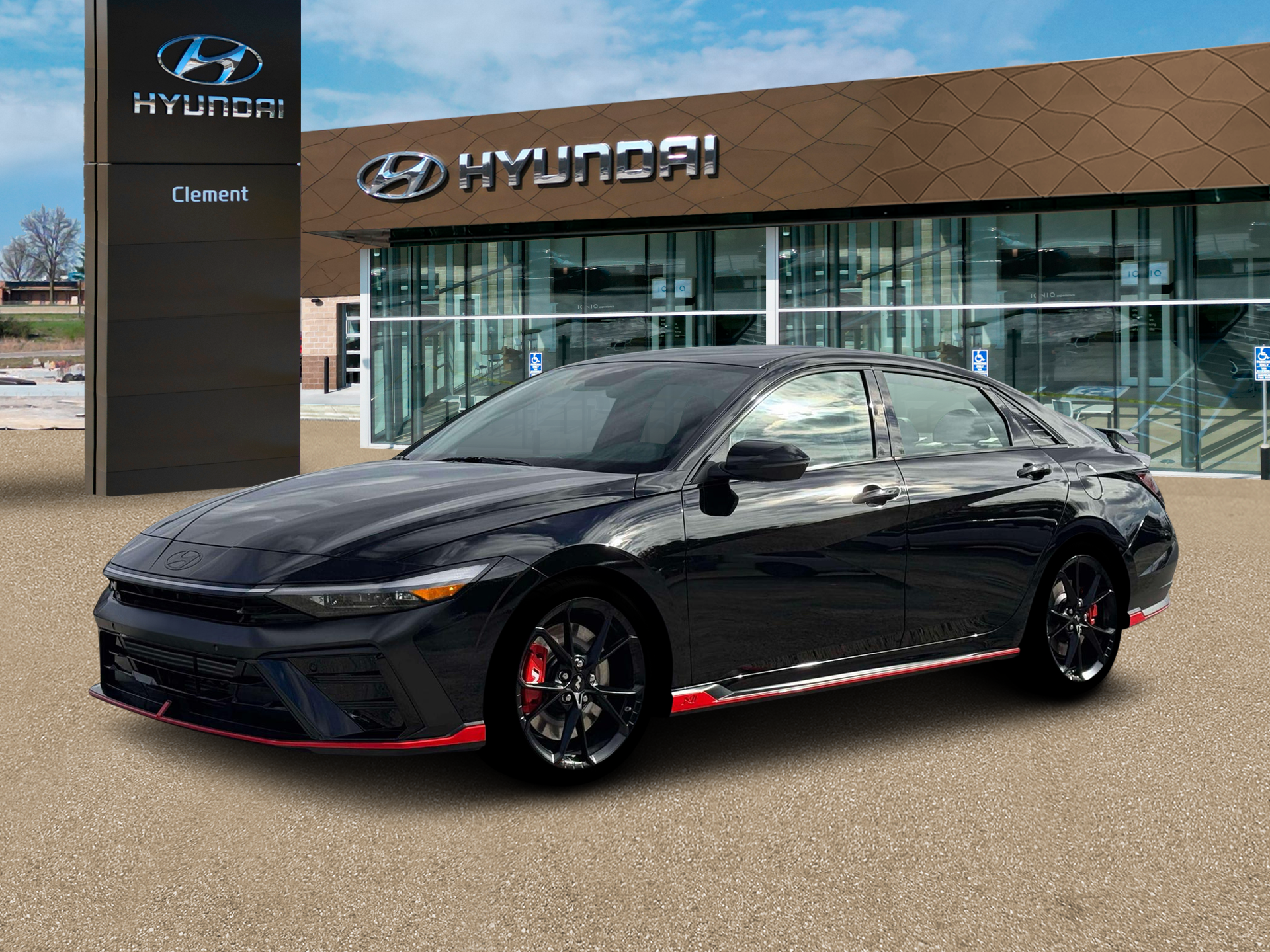 New 2026 Black Hyundai Sedan image 2