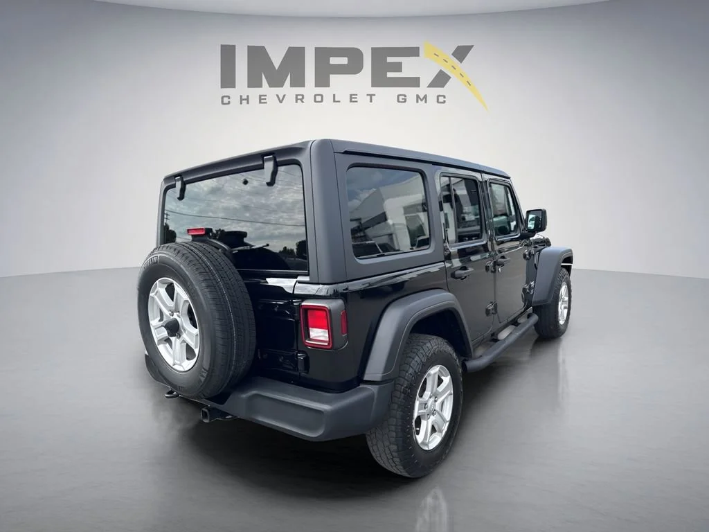 Used 2021 Black Jeep Unlimited Sport S image 5