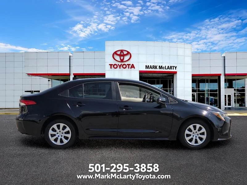 Used 2024 Midnight Black Metallic TOYOTA LE CVT image 6