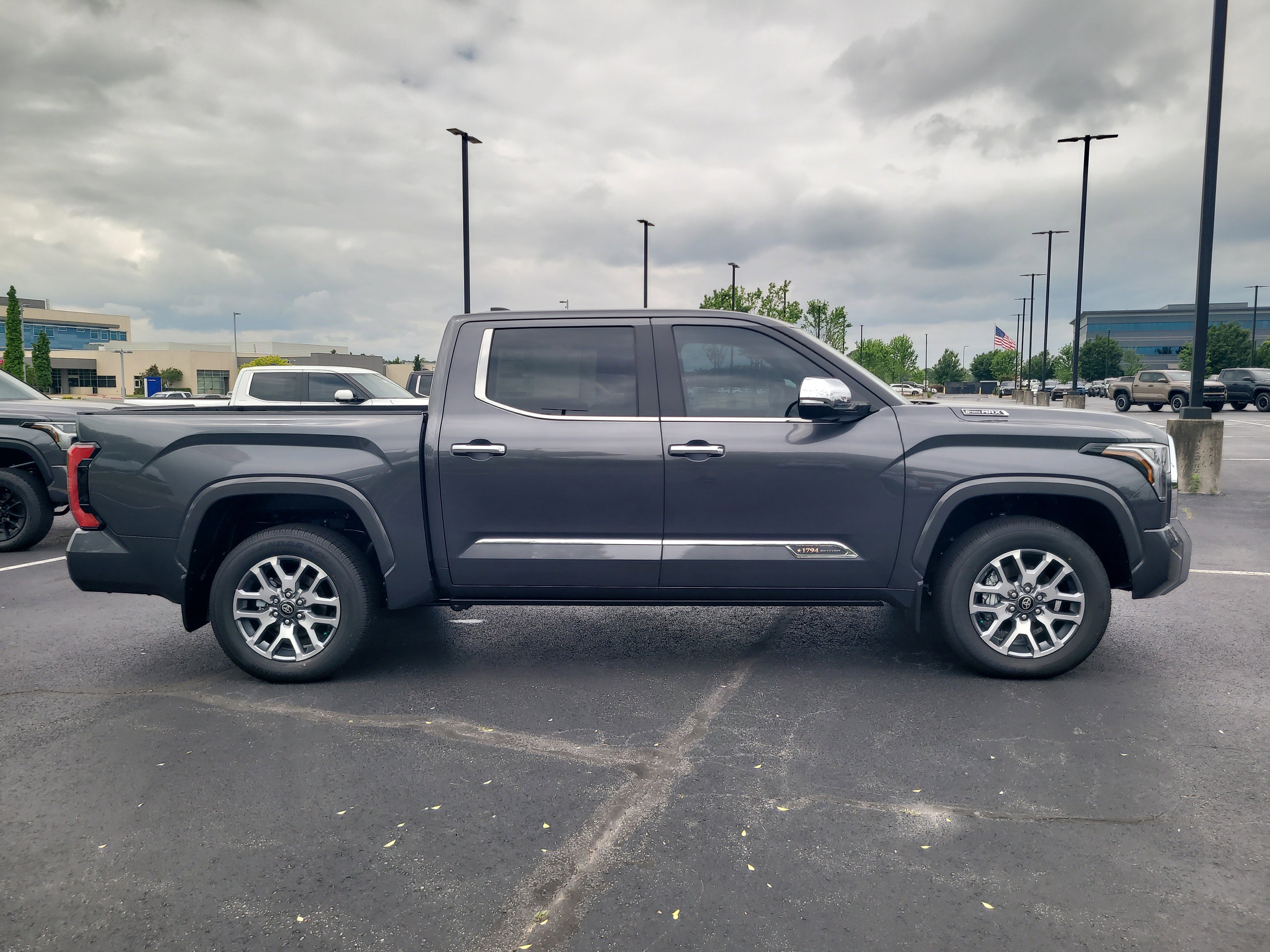 New 2026 Magnetic Gray Metallic Toyota Tundra 1794 Edition image 4