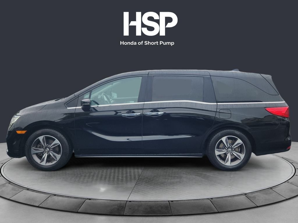 Used 2018 Crystal Black Pearl Honda Touring image 2