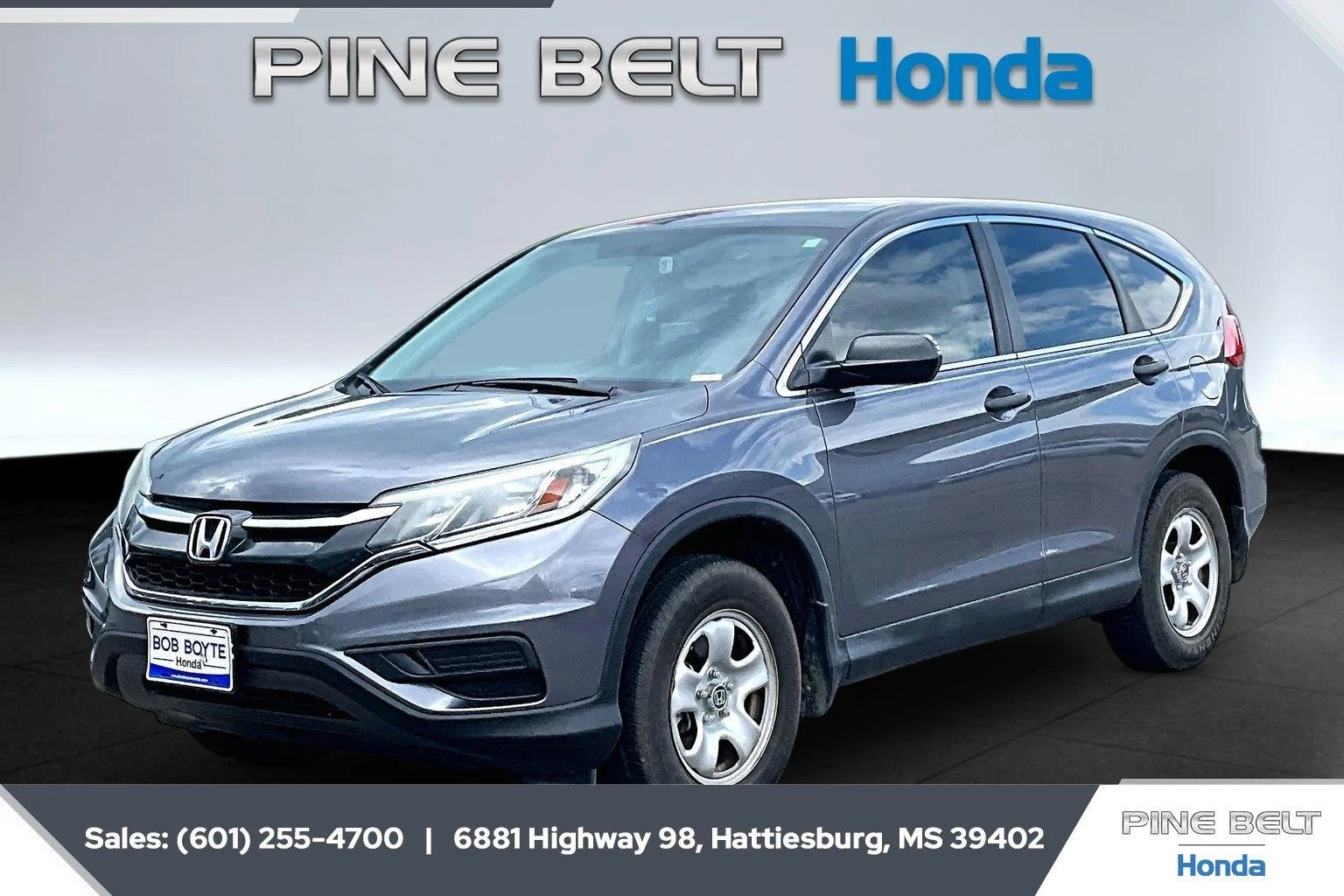 Used 2016 Modern Steel Metallic Honda LX image 1