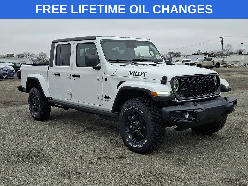 New 2026 Bright White Clear-Coat Exterior Paint Jeep Willys image 1
