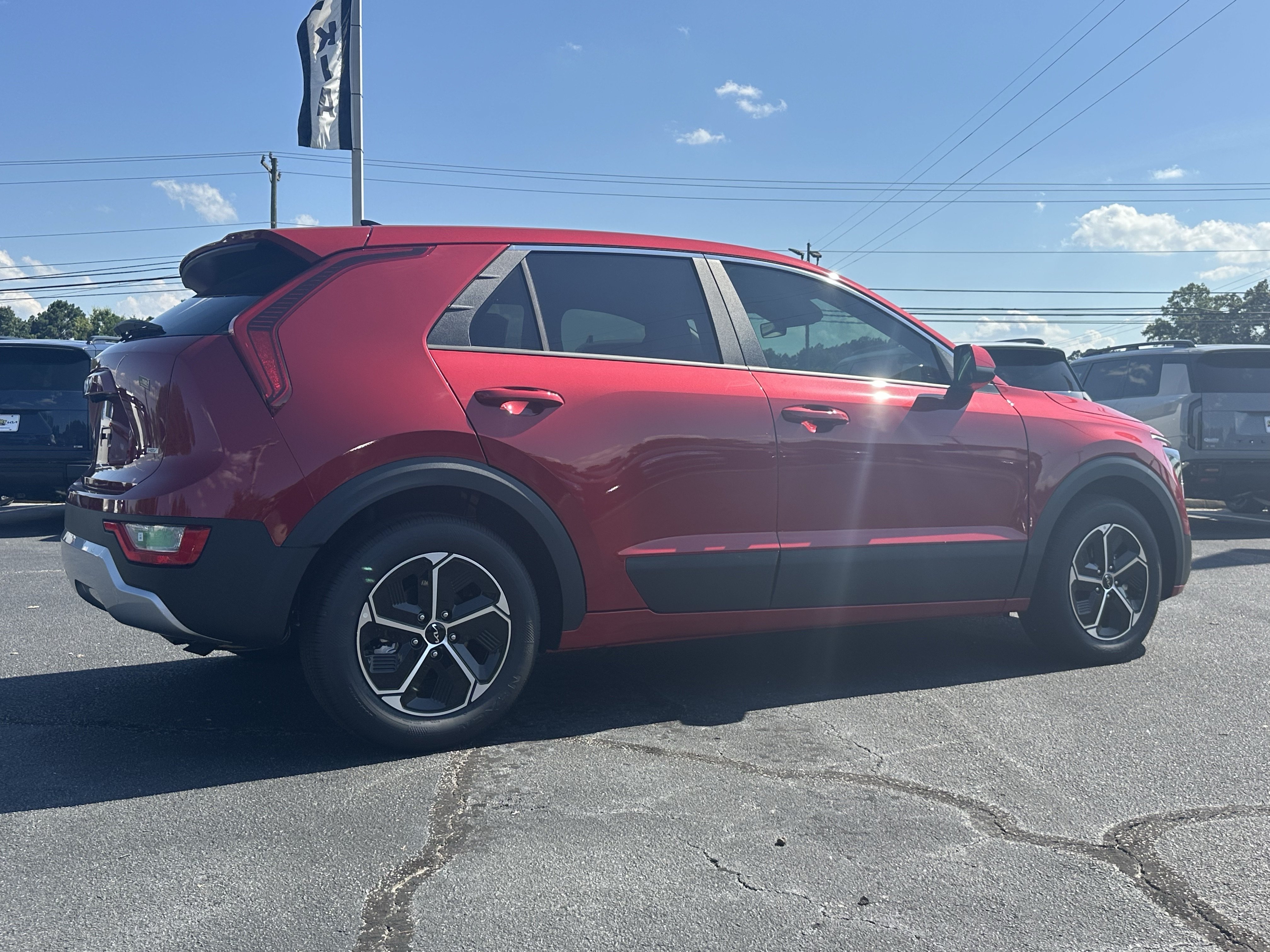 New 2026 Runway Red Kia LX image 8