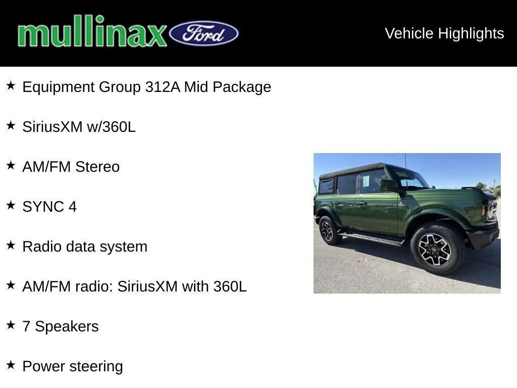 New 2025 Green Ford Outer Banks image 15