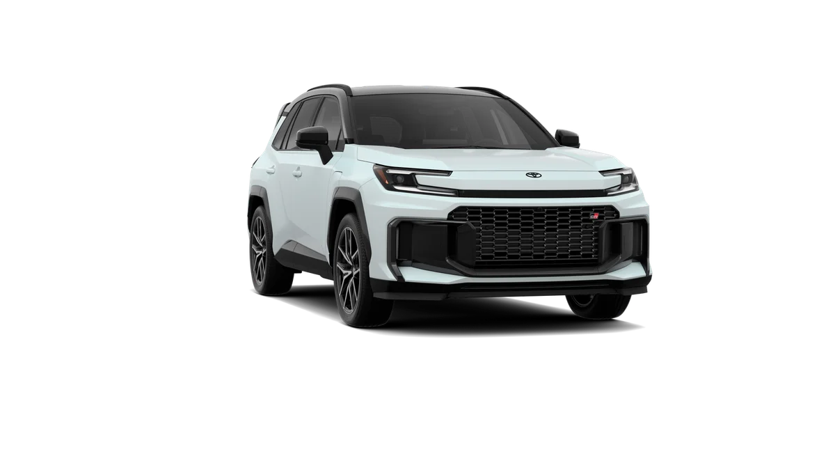 New 2026 Wind Chill Pearl with Midnight Black Metallic roof Toyota GR SPORT image 68