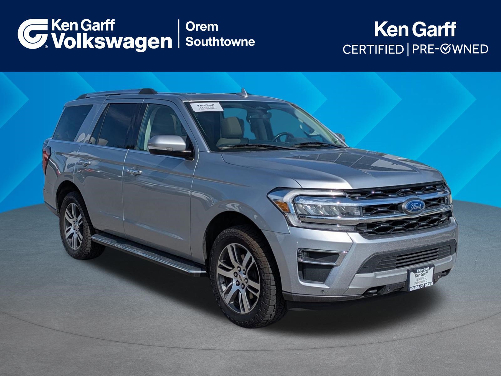 Used 2023 Silver Metallic Ford Limited image 1