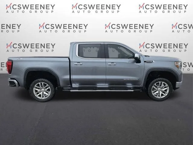 Used 2021 Satin Steel Metallic GMC SLT image 6