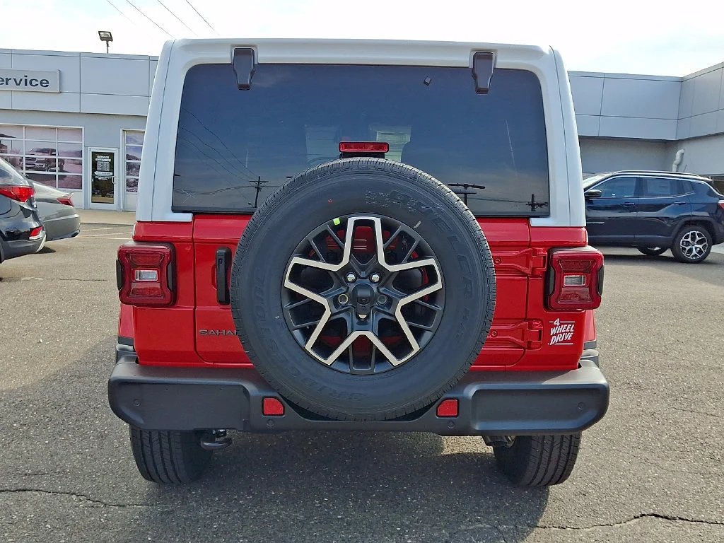 New 2027 Firecracker Red Clearcoat Jeep Sahara image 7